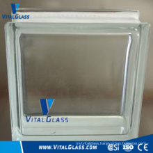 Toughened Safety Clear Pattern Glass Block for Decoration (G-B)